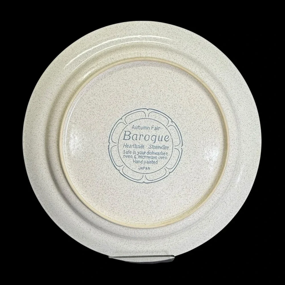 Baroque Autumn Fair Hearthside Stoneware 10.5